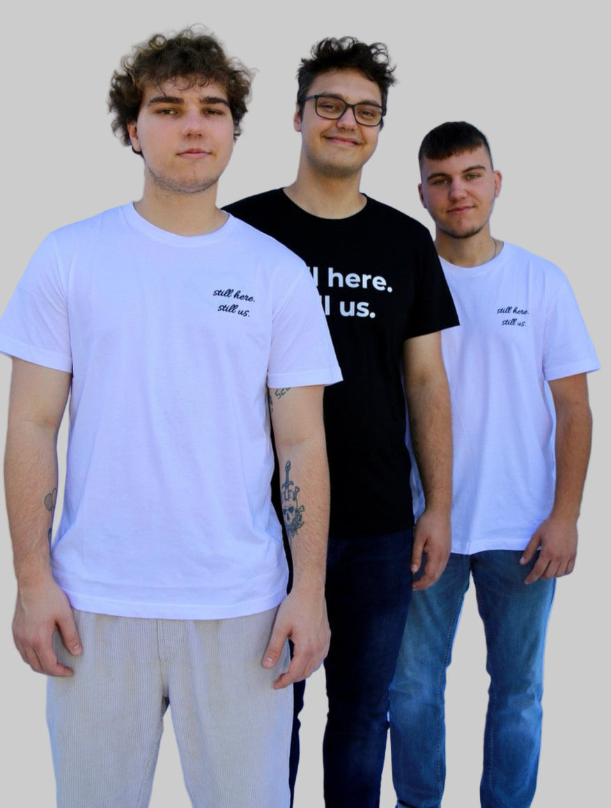 Classic Bio-Cotton T-Shirt (Schwarz & Weiß)